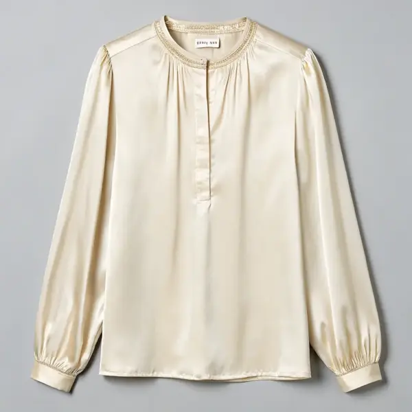 Tailored Silk Blouse